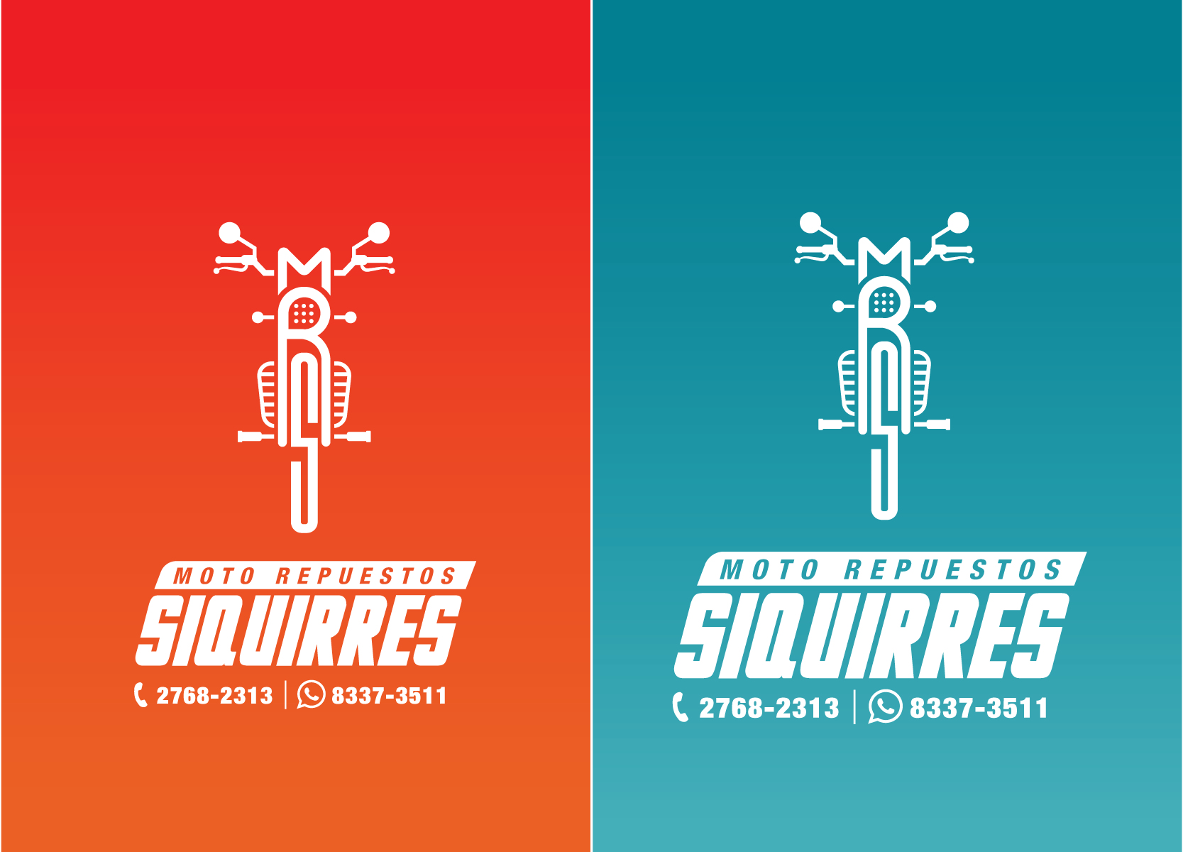 Diseño Logo Moto Repuestos Siquirres
