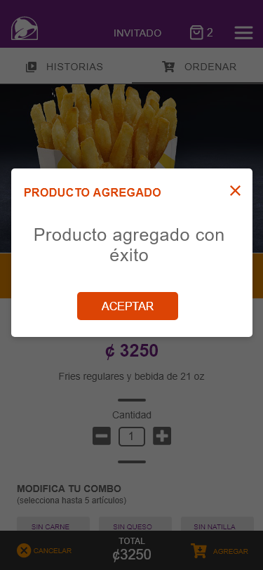 UI App Taco bell